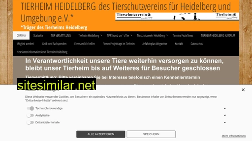 tierheim-heidelberg.de alternative sites