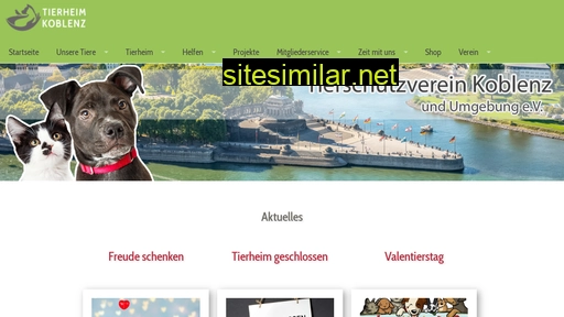 tierheim-koblenz.ev-web.de alternative sites