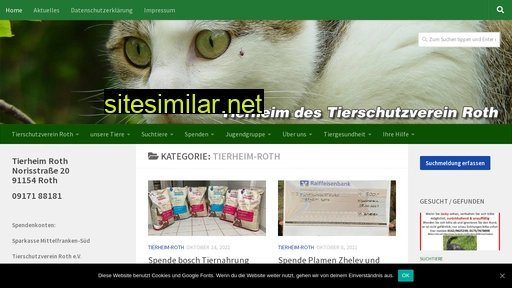 tierheim-roth.de alternative sites