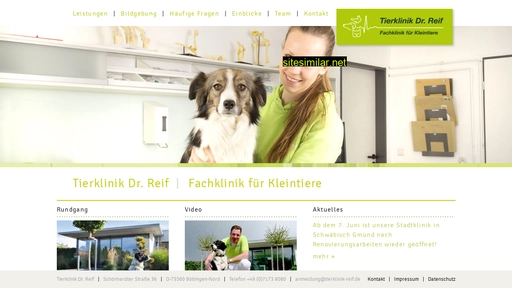 tierklinik-reif.de alternative sites