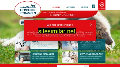 tierklinik-stommeln.de alternative sites