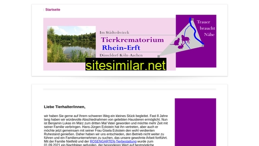 tierkrematorium-rhein-erft.de alternative sites