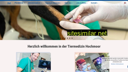 tiermedizin-hochmoor.de alternative sites
