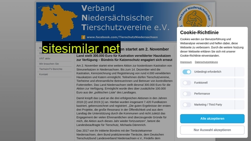 tierschutz-niedersachsen.de alternative sites