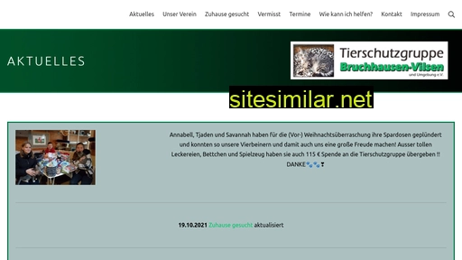 tierschutzgruppe-bruvi.de alternative sites