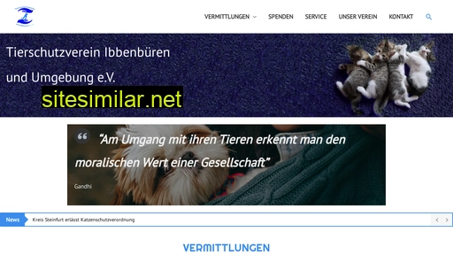 tierschutzverein-ibbenbueren.de alternative sites