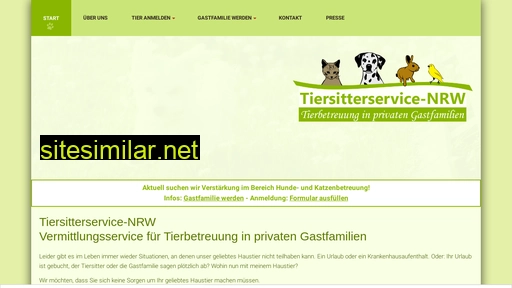 Tiersitterservice-nrw similar sites
