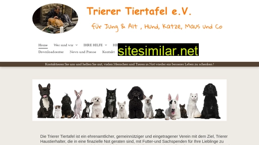 Tiertafel-trier similar sites