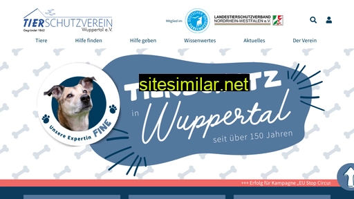 tierschutzverein-wuppertal.de alternative sites