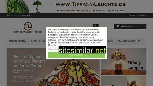 tiffany-leuchte.de alternative sites