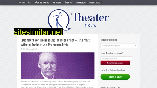 tiktheater.de alternative sites