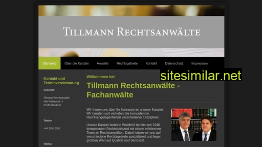 tillmann-rechtsanwaelte.de alternative sites