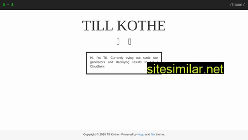 Till-kothe similar sites