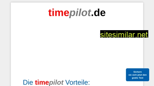 timepilot.de alternative sites