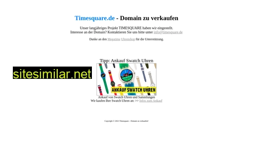 timesquare.de alternative sites