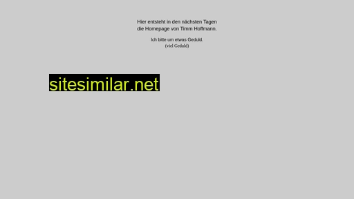 timm-hoffmann.de alternative sites