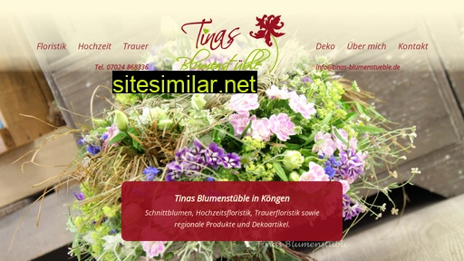 tinas-blumenstueble.de alternative sites