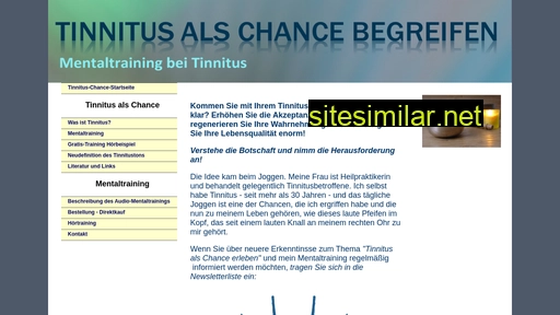 tinnitus-chance.de alternative sites