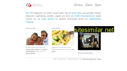 Ti-menue-service similar sites