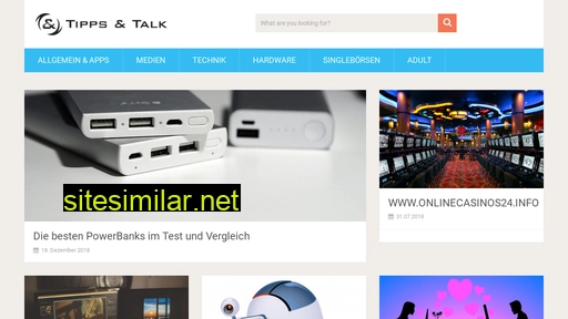 Tipps-and-talk similar sites