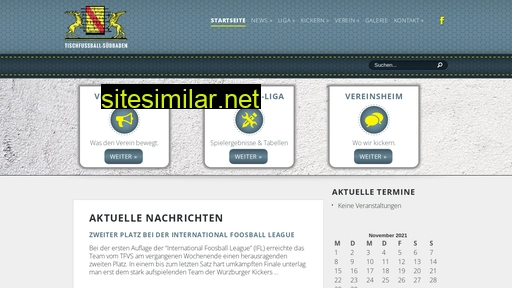 tischfussball-suedbaden.de alternative sites