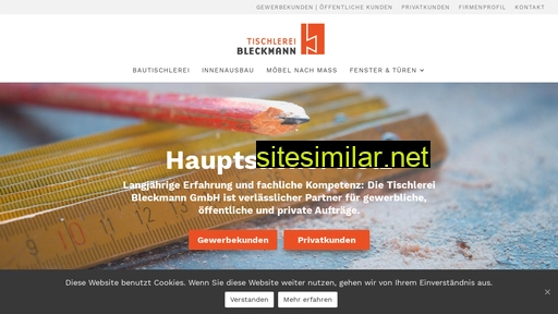 tischlerei-bleckmann.de alternative sites