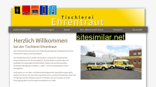 tischlerei-ehrentraut.de alternative sites