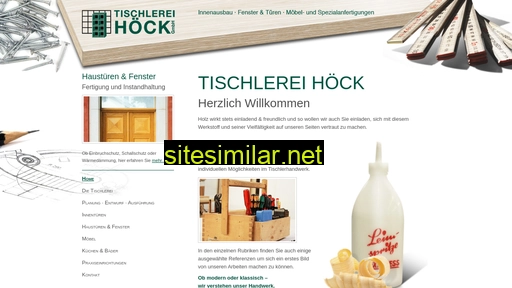 tischlerei-hoeck.de alternative sites
