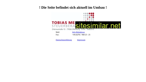 Tobiasmeier-steuerberater similar sites