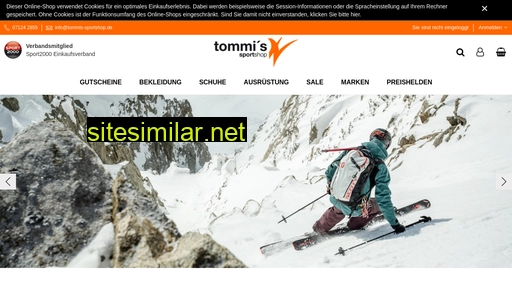 Tommis-sportshop24 similar sites