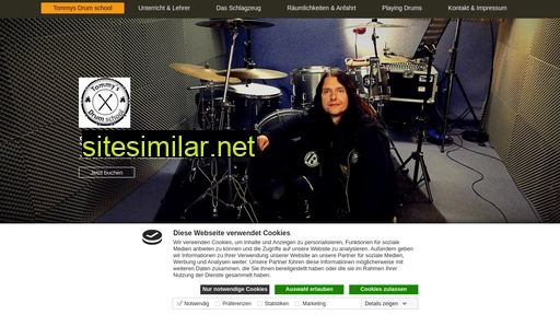tommys-drum-school.de alternative sites