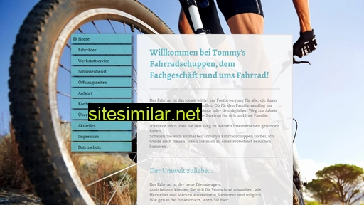 tommys-fahrradschuppen.de alternative sites