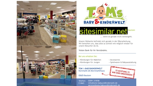 Toms-babyundkinderwelt similar sites