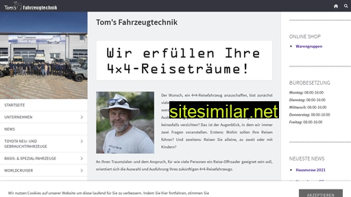 toms-fahrzeugtechnik.de alternative sites