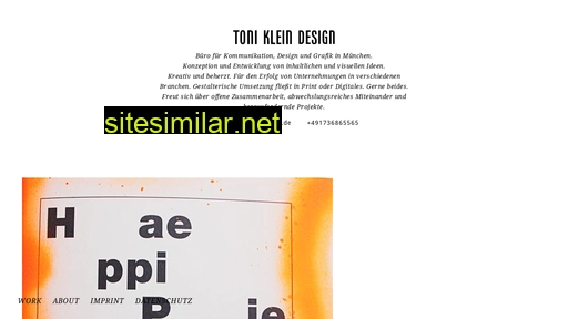tonikleindesign.de alternative sites