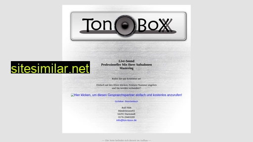 ton-boxx.de alternative sites