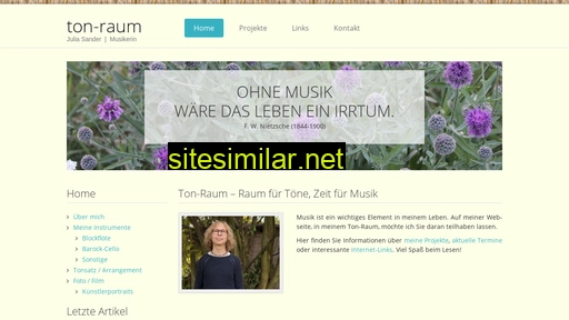 ton-raum.de alternative sites