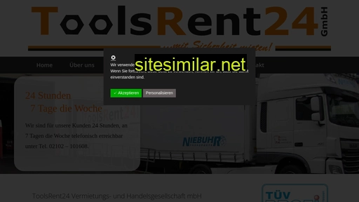 Toolsrent24 similar sites