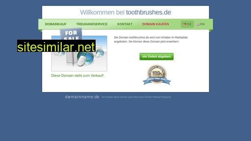 toothbrushes.de alternative sites