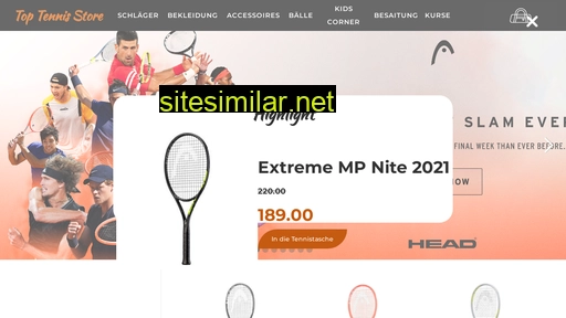 top-tennis-store.de alternative sites