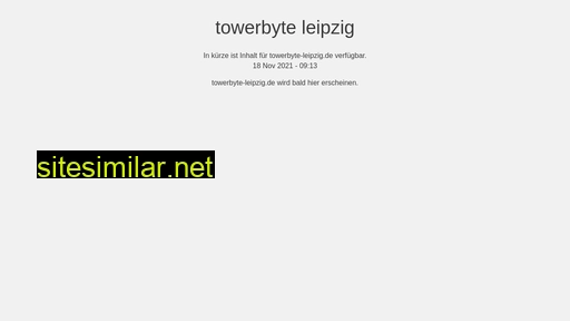 towerbyte-leipzig.de alternative sites