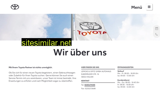 Toyota-lemcke-opitz-halver similar sites