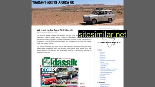 Trabant-meets-africa similar sites