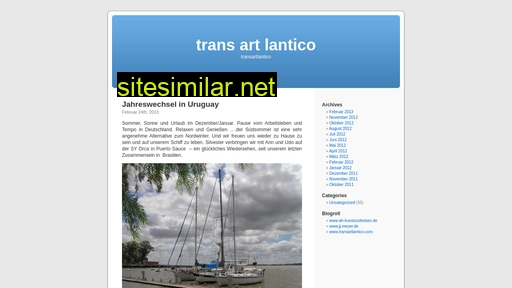 transartlantico.de alternative sites