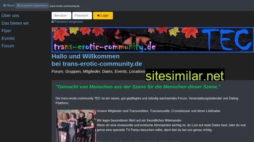 trans-erotic-community.de alternative sites