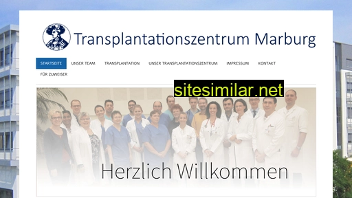 transplantationszentrum-marburg.de alternative sites
