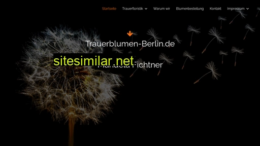 Trauerblumen-berlin similar sites