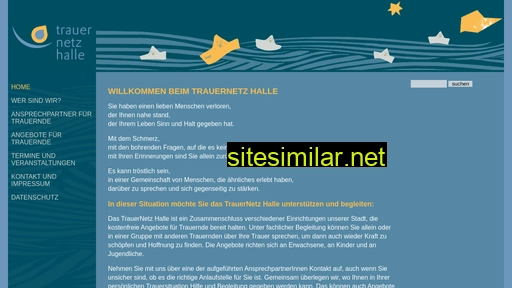trauernetz-halle.de alternative sites