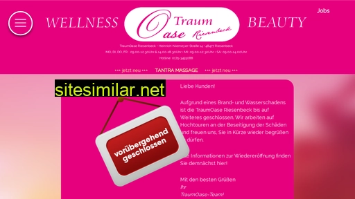 traumoase-riesenbeck.de alternative sites