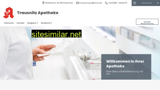 trausnitz-apotheke-app.de alternative sites